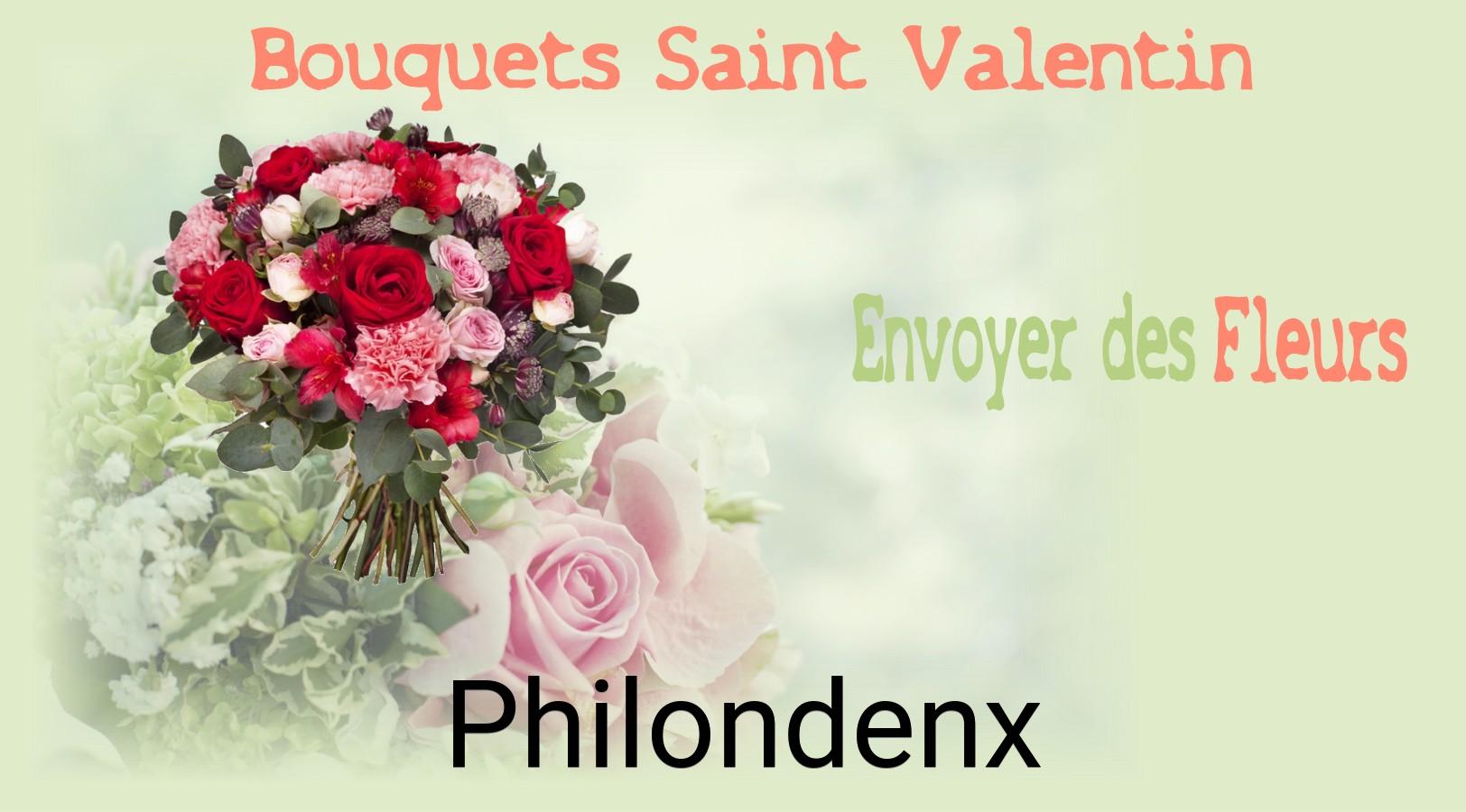 Roses de Saint-Valentin livrées à Philondenx
